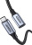 Кабель Ugreen US372 30205 USB Type-C - USB Type-C (1 м, черный) 