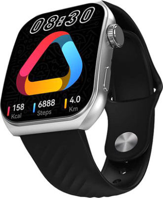 Умные часы QCY GS 2 (серый/черный) 