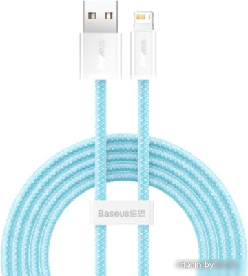 Кабель Baseus Dynamic Series Fast Charging Data Cable USB Type-A - Lightning (2 м, голубой) 