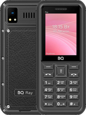 Кнопочный телефон BQ-Mobile BQ-2454 Ray (черный)
