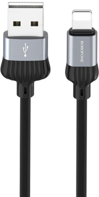 Кабель Borofone BX28 Ligthtning 1 м (серый)
