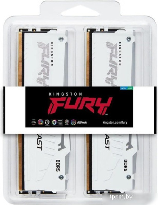 Оперативная память Kingston FURY Beast RGB 2x32ГБ DDR5 5200 МГц KF552C40BWAK2-64 
