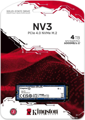 SSD Kingston NV3 4TB SNV3S/4000G 