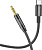 Кабель Hoco UPA19 USB Type-C - Jack 3.5 (1 м, черный) 