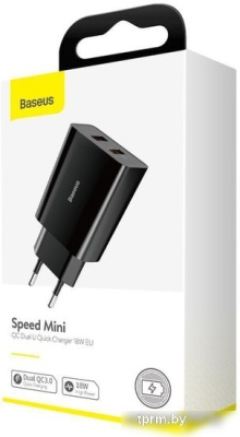 Сетевое зарядное Baseus CCFS-SN01 