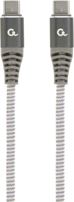 Кабель Cablexpert CC-USB2B-CMCM60-1.5M USB Type-C - USB Type-C (1.5 м, серый)
