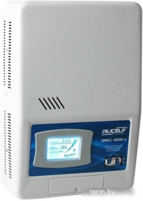 Стабилизатор напряжения Rucelf SRWII-6000-L 