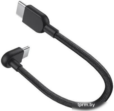 Кабель Xiaomi 3A USB Type-C - USB Type-C BHR08W0GL (0.1 м, черный) 