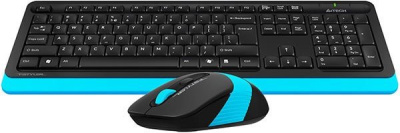 Клавиатура + мышь A4Tech Fstyler FG1010 (черный/синий) 