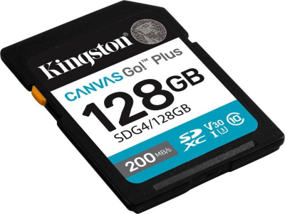 Kingston Canvas Go! Plus SDXC 128GB SDG4/128GB 