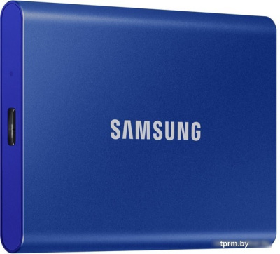 Внешний накопитель Samsung T7 500GB (синий)  Внешний накопитель Samsung T7 500GB (синий)