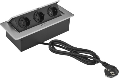 Сетевой фильтр CACTUS CS-SOCKET-EU3-GYBK 