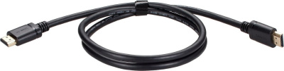 Кабель Telecom TCG245C-1M HDMI - HDMI (1 м, черный) 