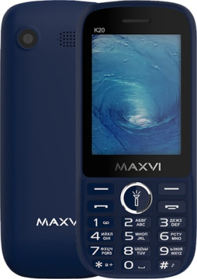 Мобильный телефон Maxvi K20 (синий)
