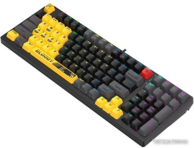 Клавиатура A4Tech Bloody S98 Sports Lime (Bloody BLMS Red) 