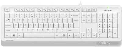 Клавиатура A4Tech Fstyler FK10 (белый/серый) 