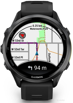 Garmin Forerunner 970 47 мм (темно-серый/серый) 