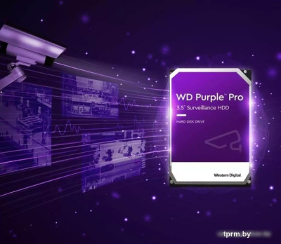 Жесткий диск WD Purple Pro 12TB WD121PURP 