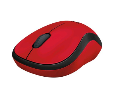 Мышь Logitech M220 Silent (красный) [910-004880] 