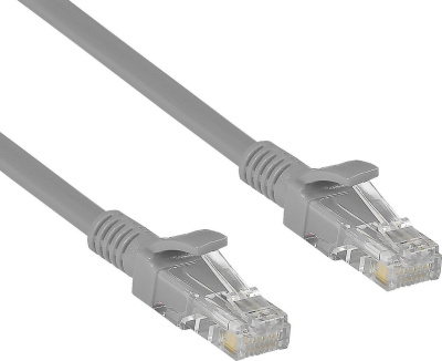 ExeGate UTP-RJ45-RJ45-5e-1M-GY (1 м, серый) 
