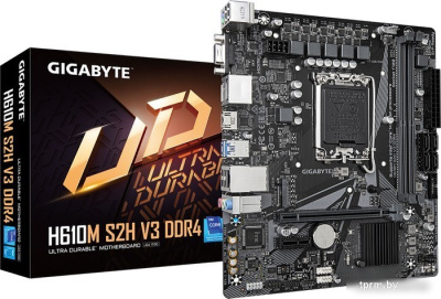 Материнская плата Gigabyte H610M S2H V3 DDR4 (rev. 1.0)  Материнская плата Gigabyte H610M S2H V3 DDR4 (rev. 1.0)
