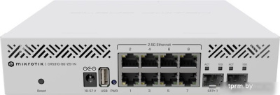 Настраиваемый коммутатор Mikrotik CRS310-8G+2S+IN 