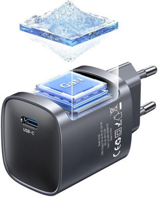 Usams CC323 T66 45W GaN (черный) 