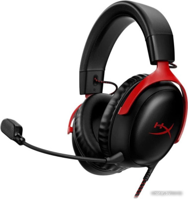 Наушники HyperX Cloud III (черный/красный) 