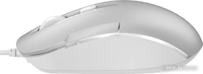 Мышь A4Tech Fstyler FM26 (серебристый) 