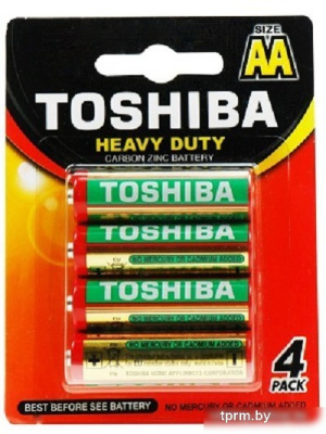 Батарейки Toshiba Heavy Duty R6KG 