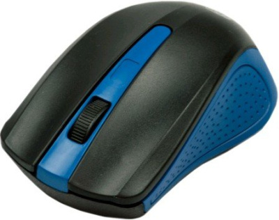 Мышь Ritmix RMW-555 (черный/синий) 