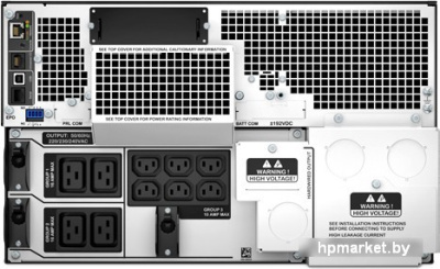 Источник бесперебойного питания APC Smart-UPS SRT 8000VA RM 230V (SRT8KRMXLI) 