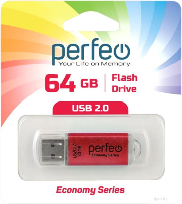 Perfeo E01 64GB (красный) 