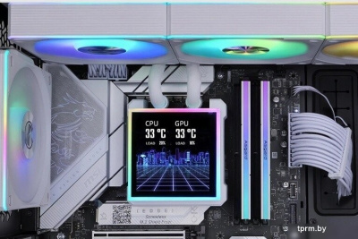 Система жидкостного охлаждения для процессора Lian Li HydroShift II LCD-S 360CL G89.GHS2LCDS36CW.R0 