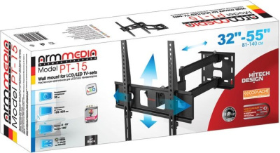 Кронштейн Arm Media PT-15 NEW (черный) 