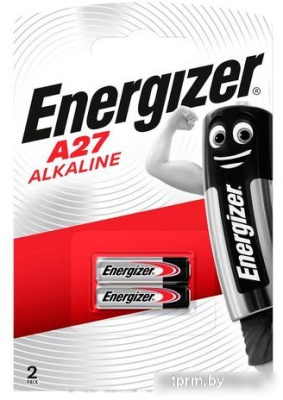 Батарейка Energizer Alkaline A27 E301536400 2шт 