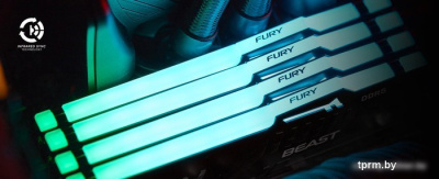 Kingston FURY Beast RGB 2x32ГБ DDR5 6400 МГц KF564C32BBAK2-64 