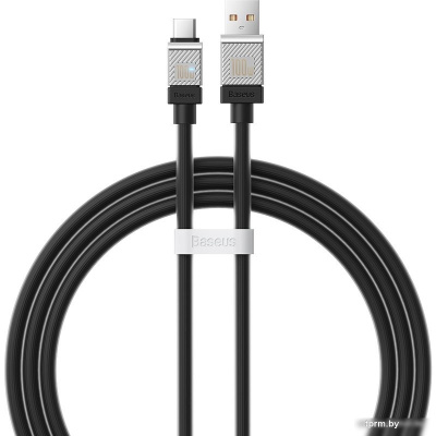 Кабель Baseus CoolPlay Series USB Type-A - USB Type-C (1 м, черный) 