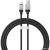 Кабель Baseus CoolPlay Series USB Type-A - USB Type-C (1 м, черный) 