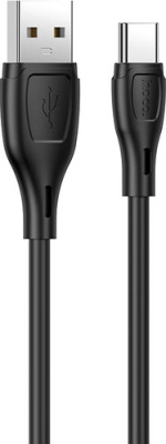 Кабель Hoco X61 USB Type-A - USB Type-C (1 м, черный)