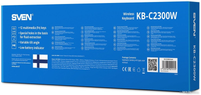 Клавиатура SVEN KB-C2300W 