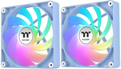 Набор вентиляторов Thermaltake CT120 Sync Reverse ARGB 2-Fan Pack CL-F200-PL12BU-A 
