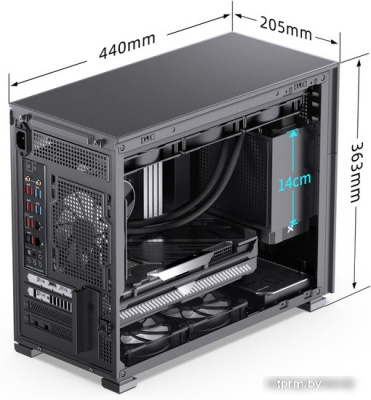 Корпус Jonsbo D31 Mesh (черный) 