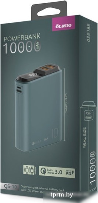 Olmio QS-10 10000mAh (мурена) 