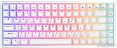 Клавиатура Royal Kludge RK84 RGB (белый, RK Brown) 