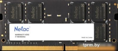 Оперативная память Netac Basic 16GB DDR4 SODIMM PC4-25600 NTBSD4N32SP-16 
