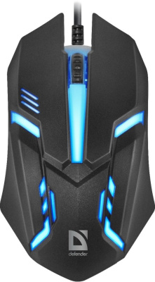 Мышь Defender Cyber MB-560L (черный) 