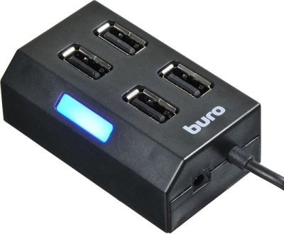 USB-хаб Buro BU-HUB4-U2.0 