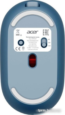 Мышь Acer OMR301 (синий) 