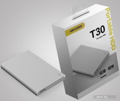 Внешний накопитель Hikvision T30 HS-EHDD-T30(STD)/1T/GREY/OD 1TB (серый) 